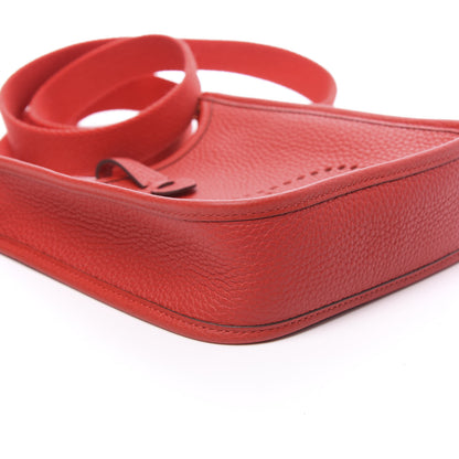 Hermes Taurillon Clemence Evelyne TPM Rouge de Coeur 7 of 10