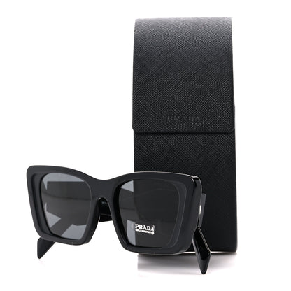 Prada Acetate Symbole Sunglasses SPR 08Y Black 7 of 7
