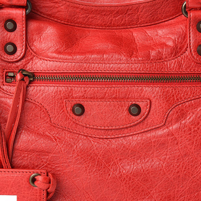 Balenciaga Agneau Classic Hardware City Rouge Coquelicot 12 of 12