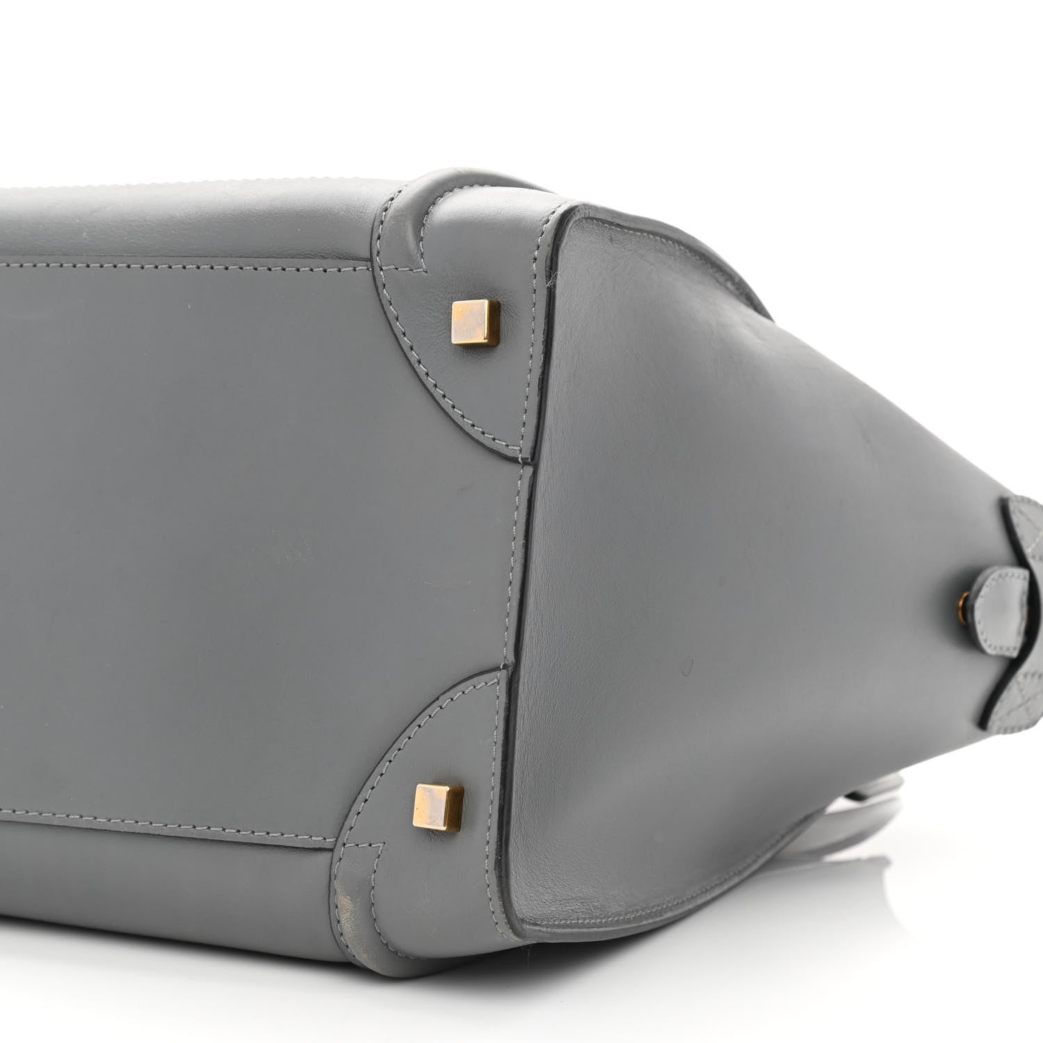 Celine Smooth Calfskin Mini Luggage Storm 10 of 14