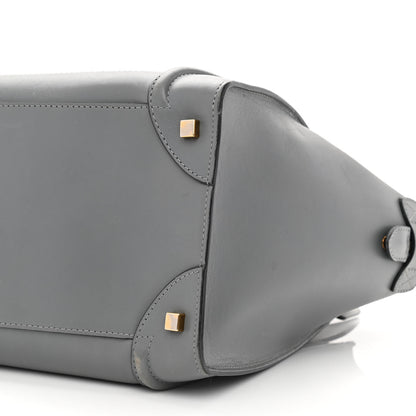 Celine Smooth Calfskin Mini Luggage Storm 10 of 14
