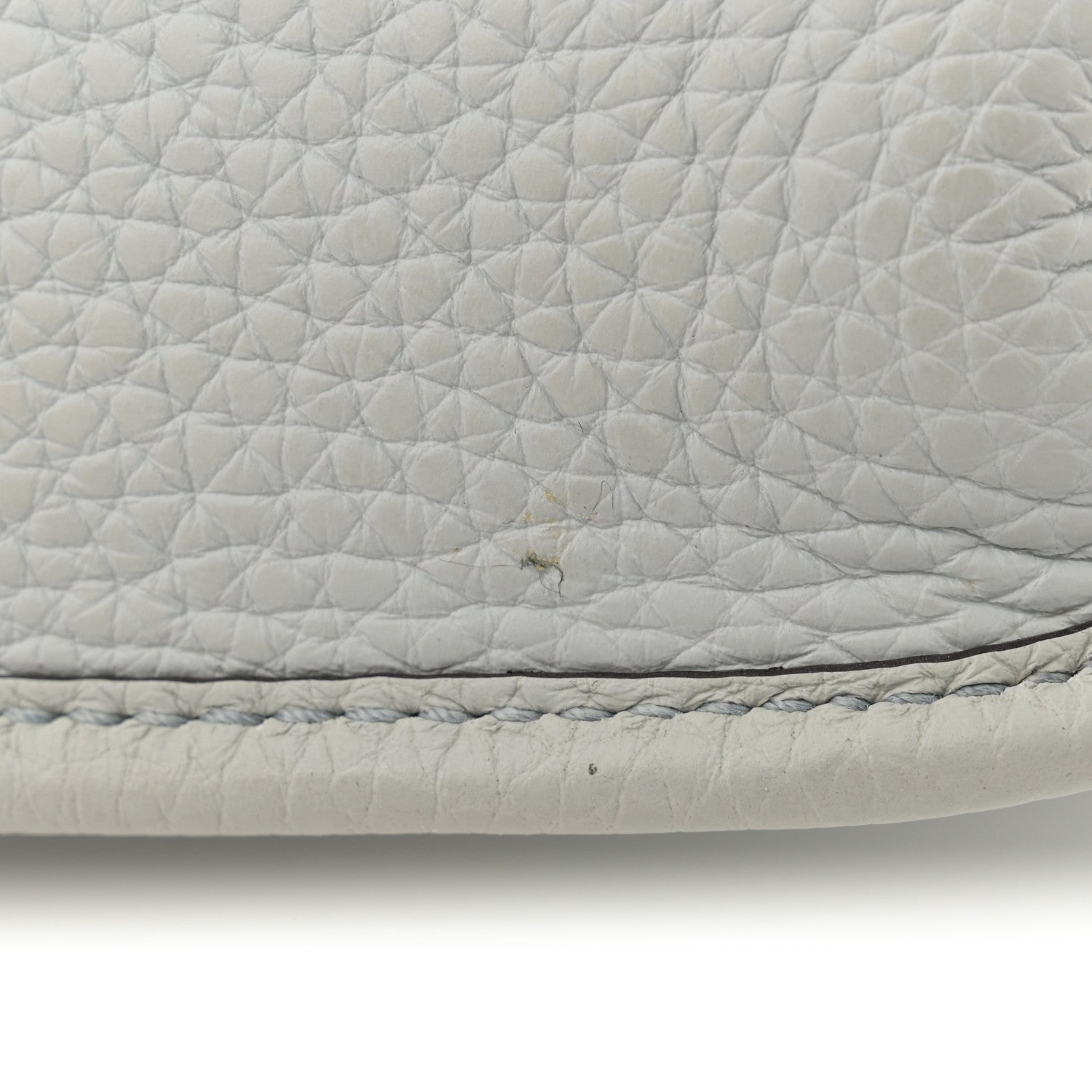 Hermes Taurillon Clemence Flipperball Sangle Evelyne TPM Bleu Pale Caramel Nata Gold 11 of 11