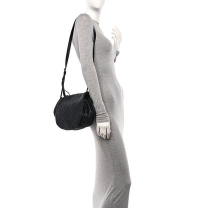 Bottega Veneta Nappa Intrecciato Messenger Bag Black 2 of 10