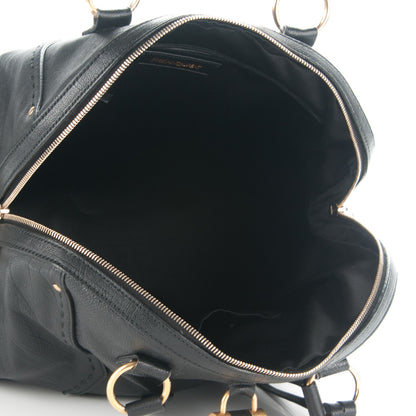 Saint Laurent Calfskin Oversized Muse Black 5 of 7
