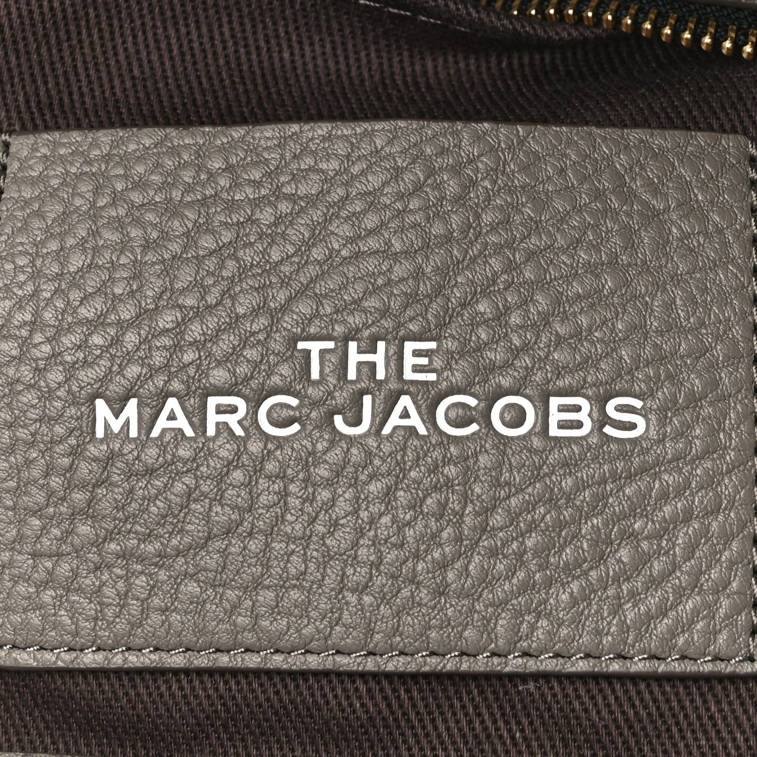 Marc Jacobs Grained Calfskin Small The Tote Bag Cement 6 of 10