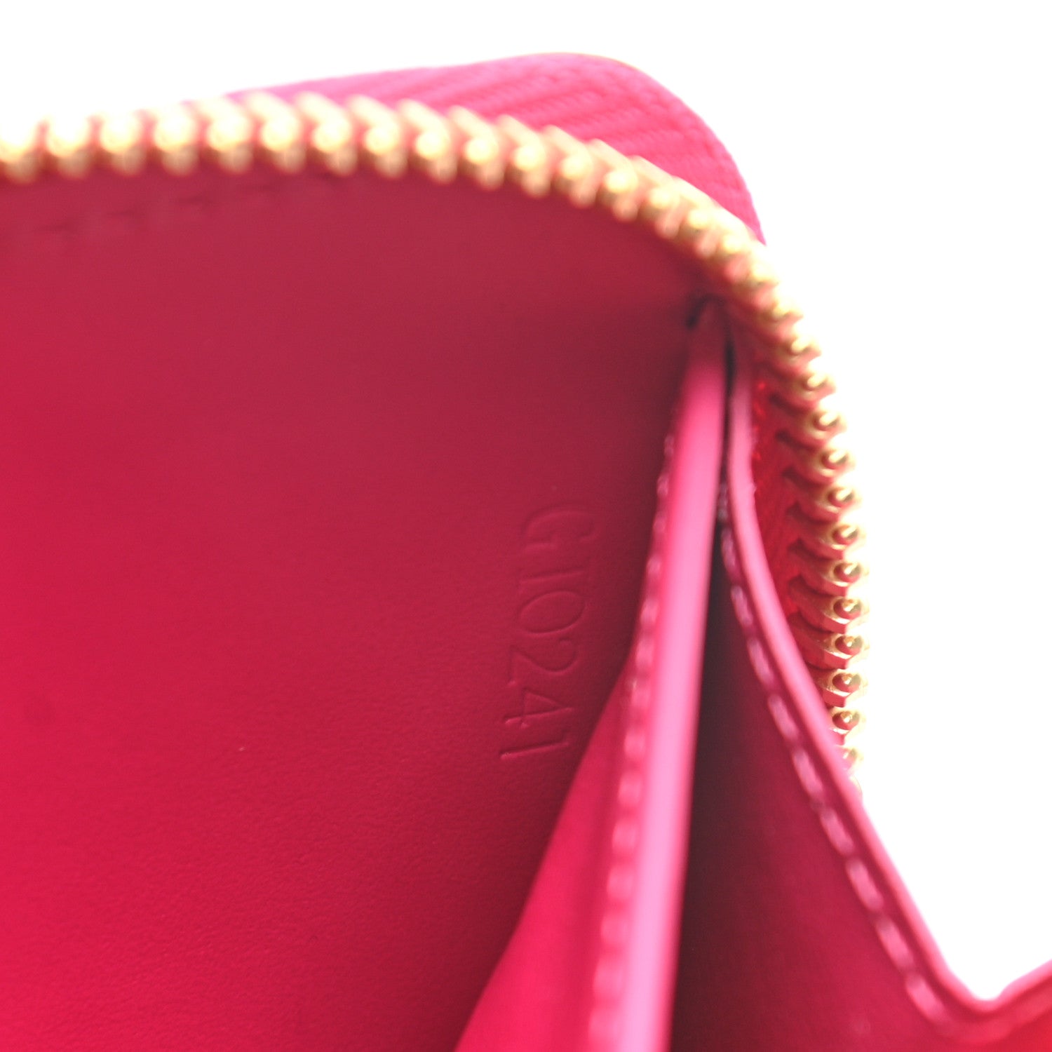 Louis Vuitton Vernis Valentine Zippy Wallet Fuchsia 6 of 10