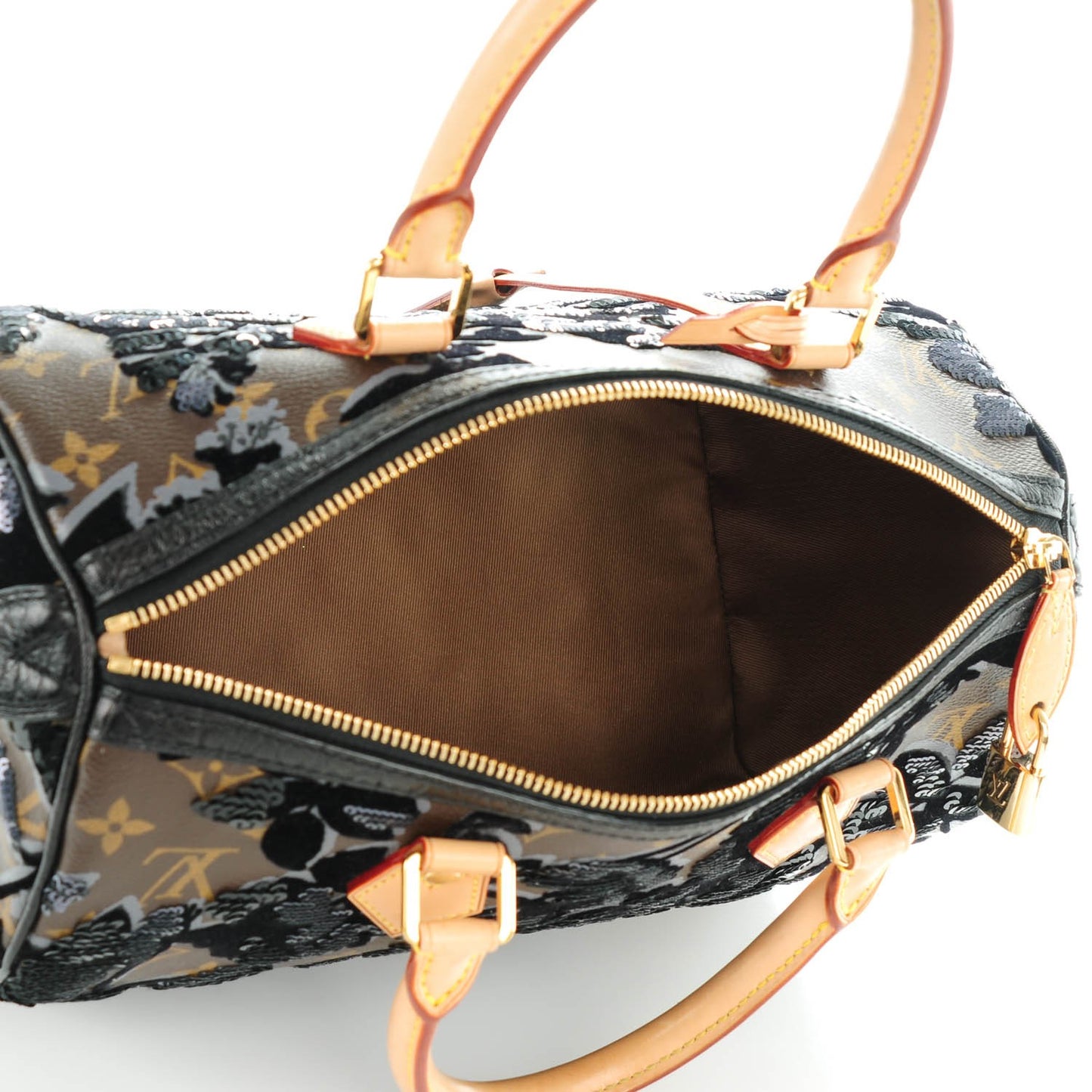 Monogram Fleur De Jais Sequins Speedy 30
