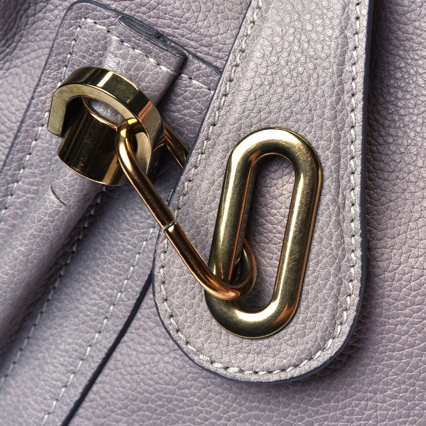 Calfskin Medium Paraty Cashmere Grey