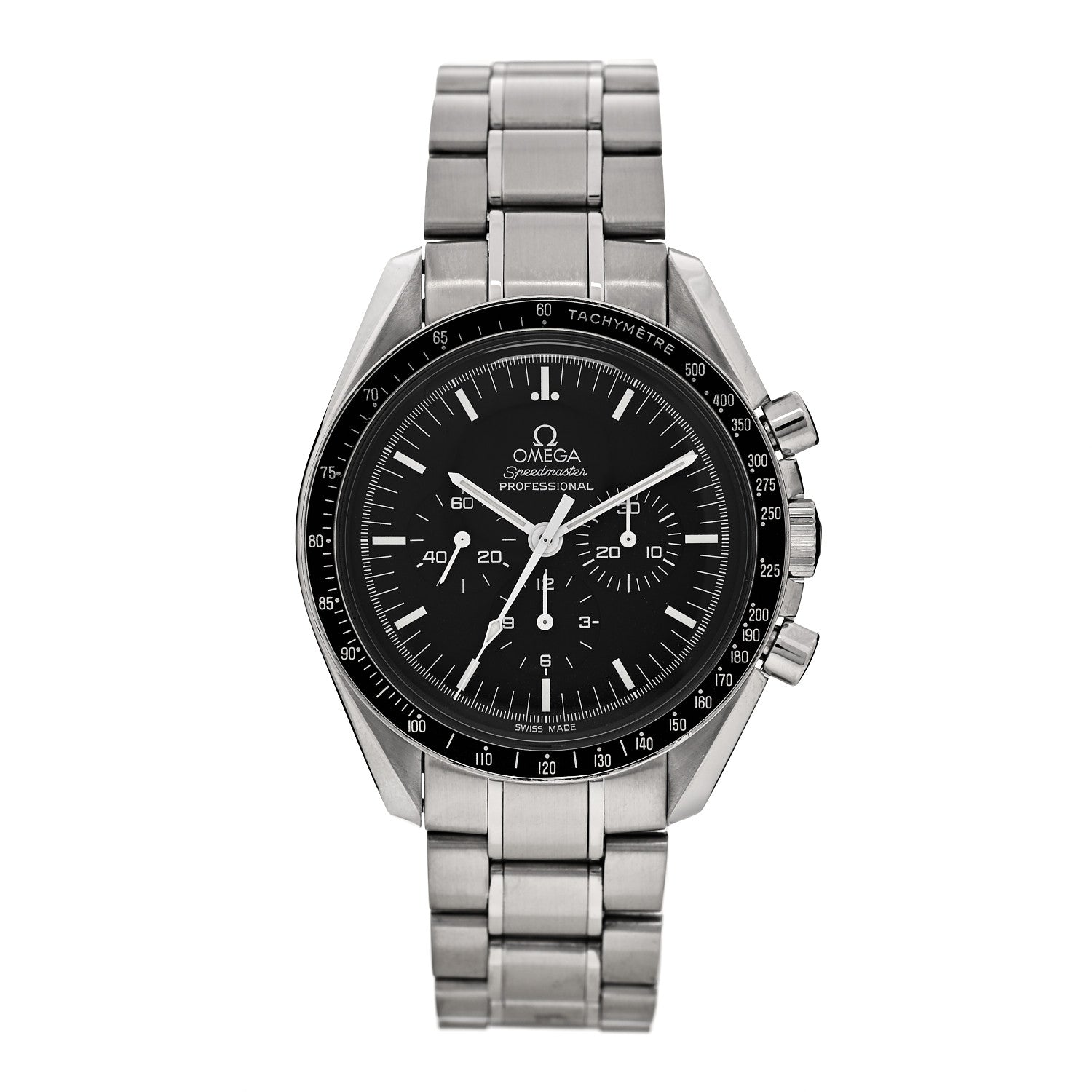Omega Stainless Steel 42mm Speedmaster Moonwatch Professional Chronograph Manual Winding Watch Black 311.30.42.30.01.006 1 of 4