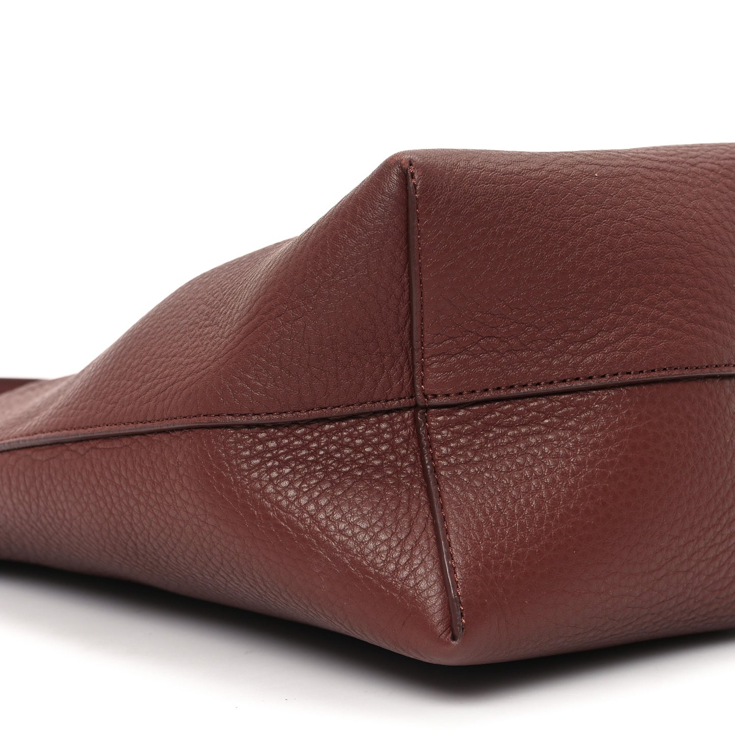 Grained Calfskin Small N/S Park Tote Cognac