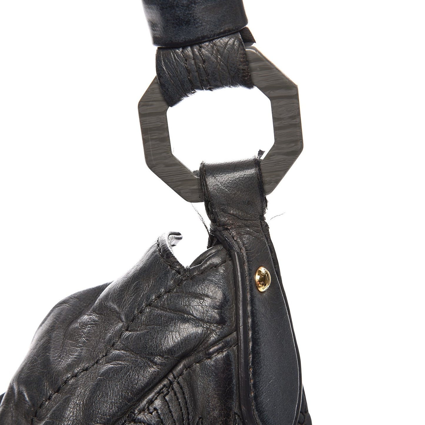 Lambskin Nimbus Olympe GM Anthracite