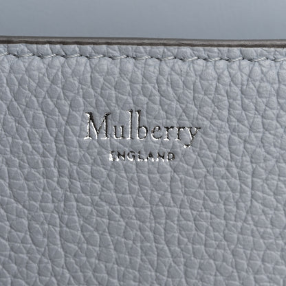 Mulberry Natural Grained Calfskin Small Darley Satchel Poplin Blue 6 of 14