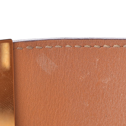 Hermes Barenia Collier de Chien CDC Bracelet S Fauve 4 of 5