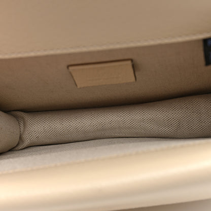 Gucci Textured Calfskin Crystal Mini Dionysus Shoulder Bag Mystic White 5 of 10