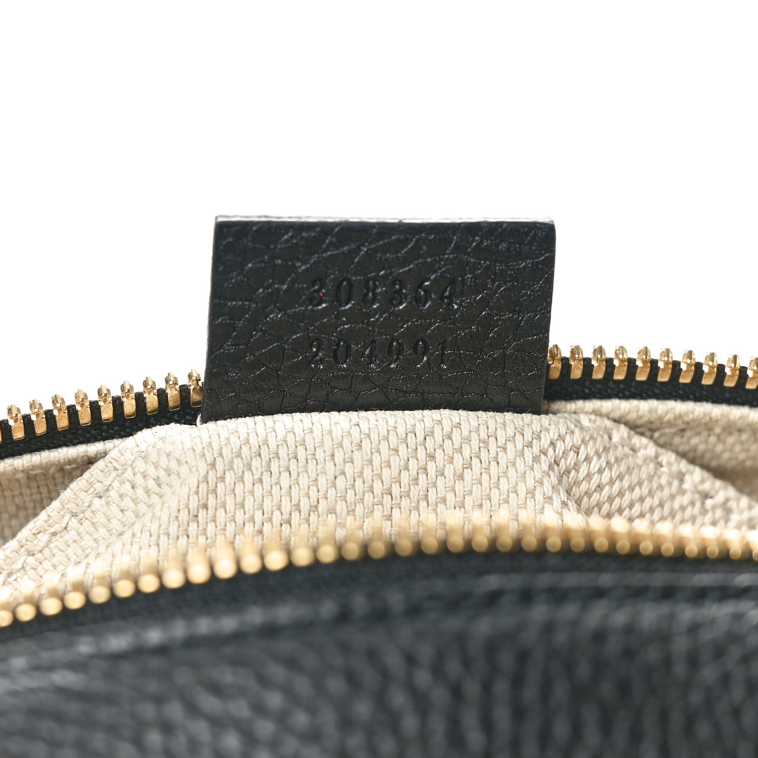 Gucci Pebbled Calfskin Small Soho Disco Bag Black 6 of 9