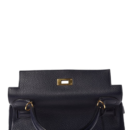 Hermes Taurillon Clemence Kelly Retourne 28 Bleu Nuit 17 of 37