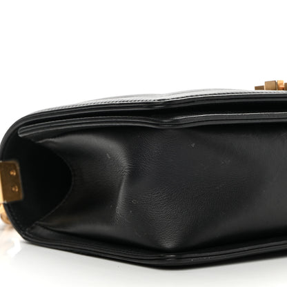 Chanel Lambskin Quilted Medium Boy Flap Black 9 of 19