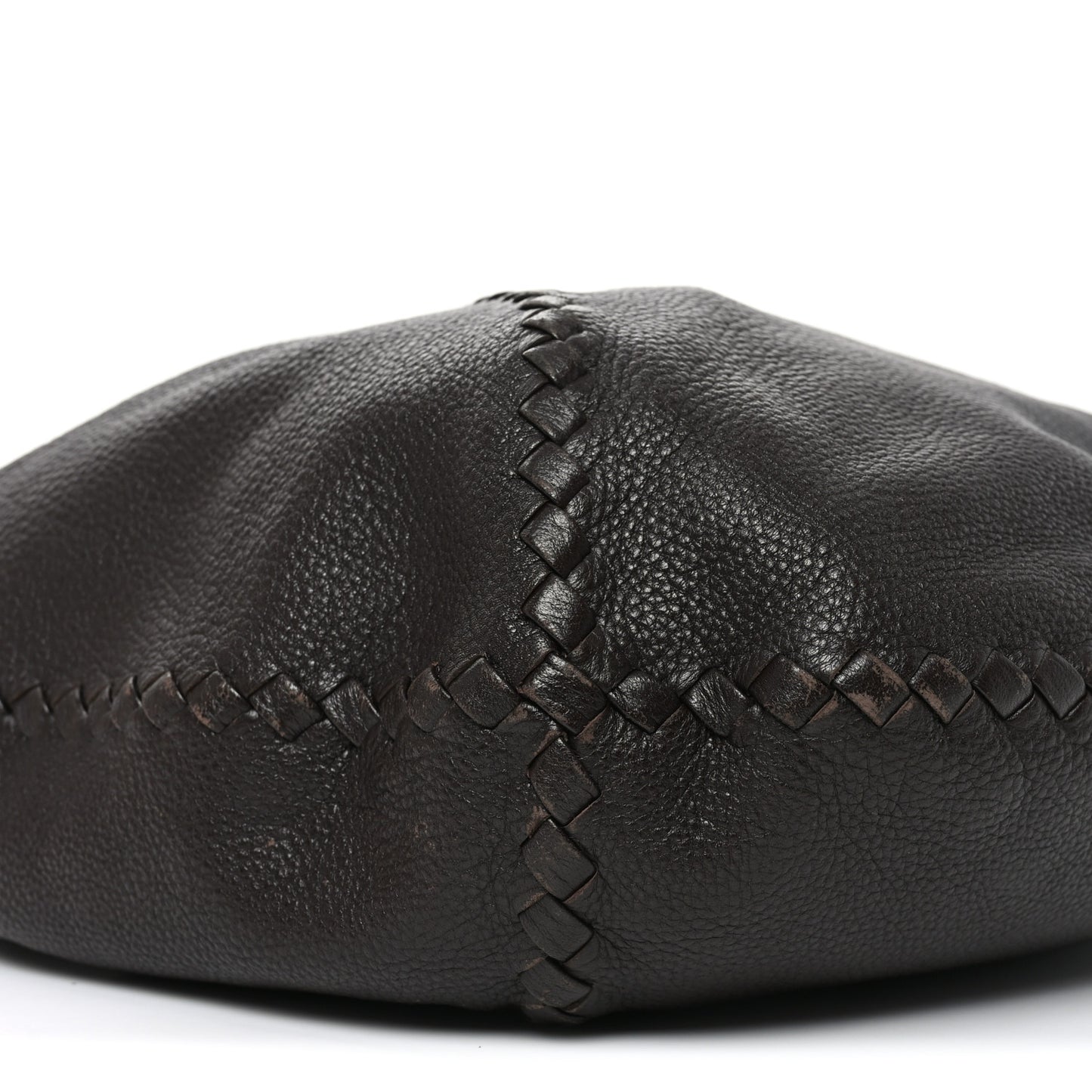 Cervo Deerskin Large Hobo Ebano