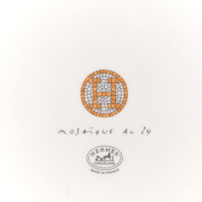 Hermes Porcelain Mosaique au 24 Gold Sushi Plate 3 of 4