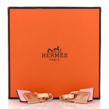 Hermes Swift O'Kelly Earrings Rose Sakura 5 of 5