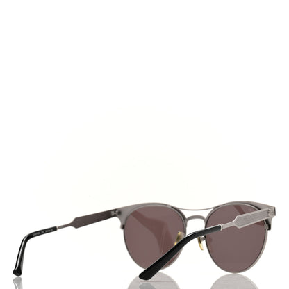 Gucci Round Metal GG0075SK Sunglasses Silver 4 of 6