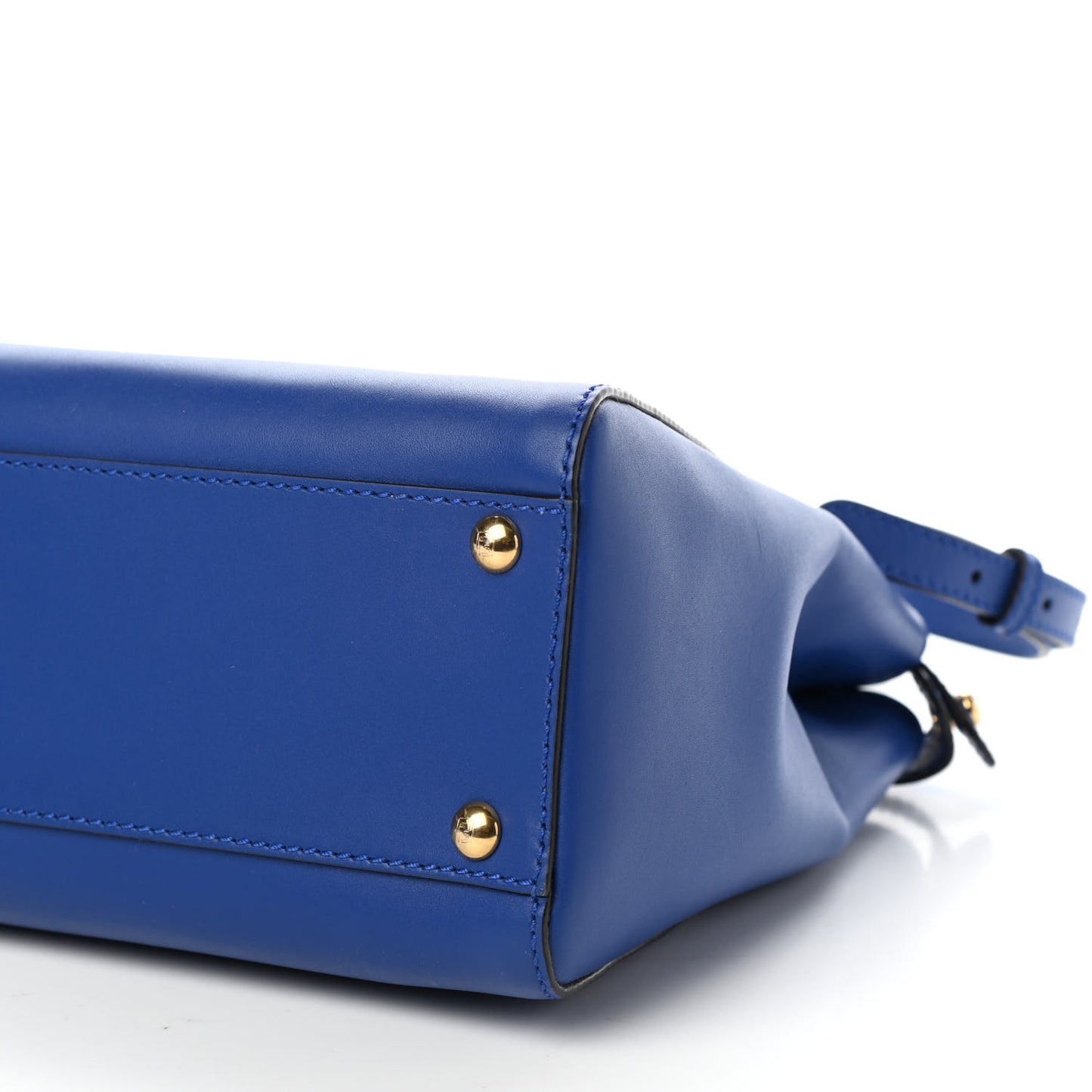 Vitello Morgan Fabric Jacquard Pequin Medium Peekaboo Iconic Satchel Blue Neon Tobacco