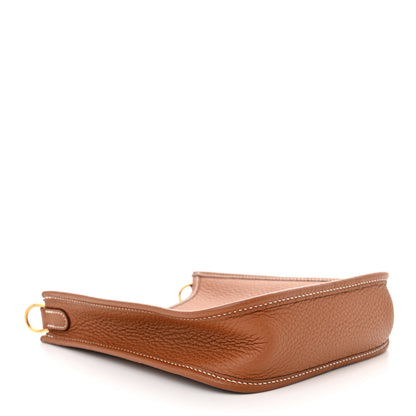 Hermes Taurillon Clemence Evelyne TPM Gold 5 of 12