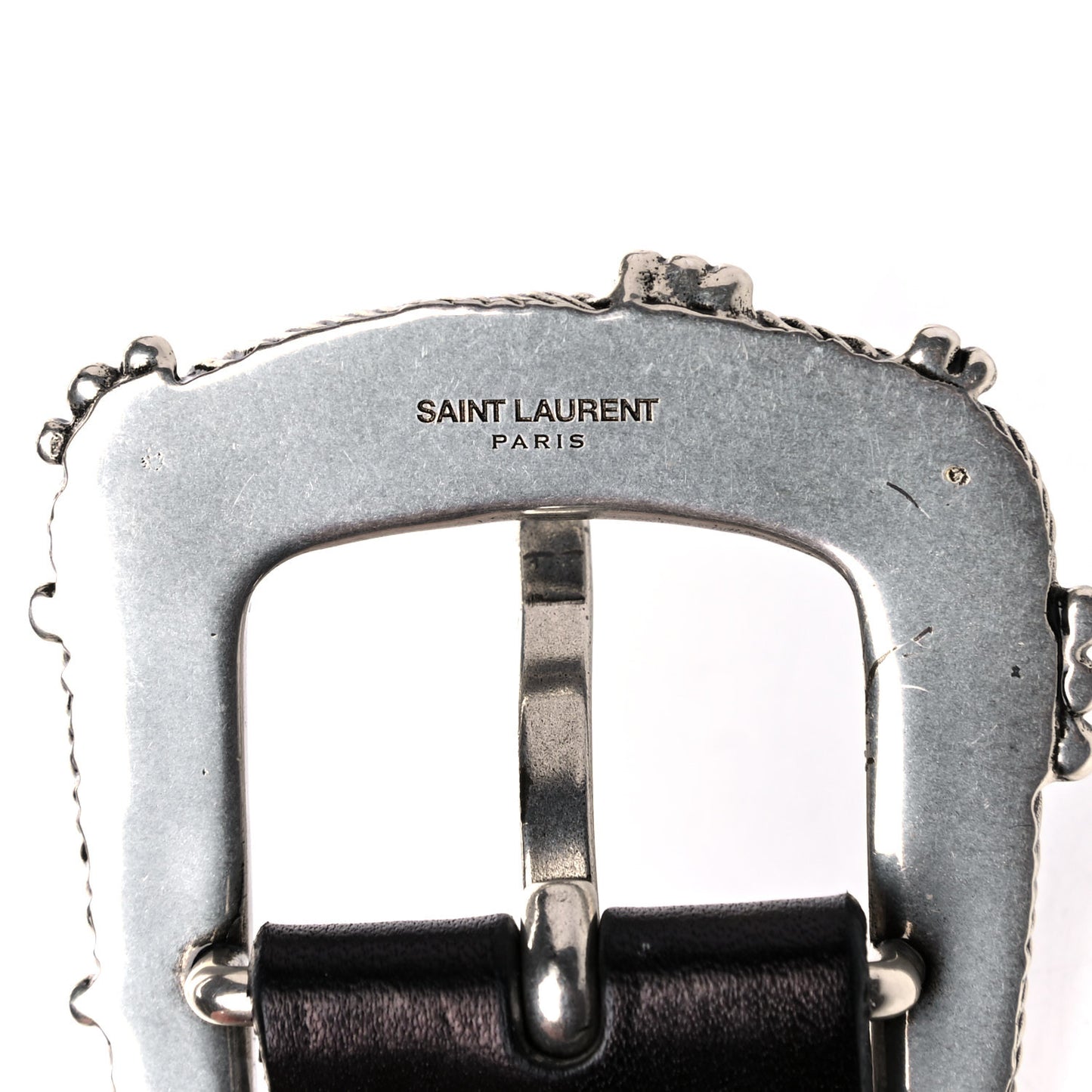 Calfskin Monogram Cheyenne Belt 75 30 Black