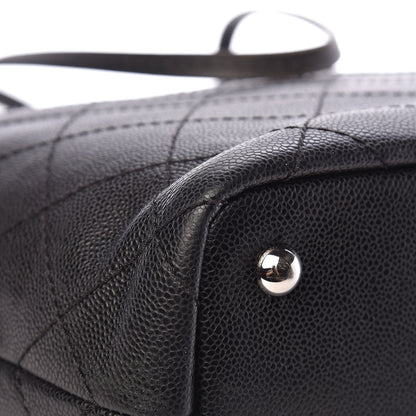 Chanel Grained Calfskin Shopping Fever Tote Black 12 of 21