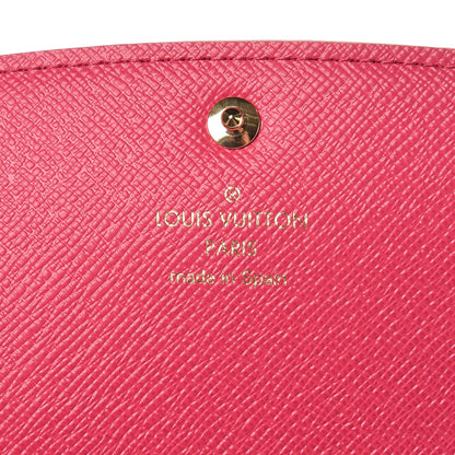 Louis Vuitton Monogram Bloom Flower Emilie Wallet 6 of 7