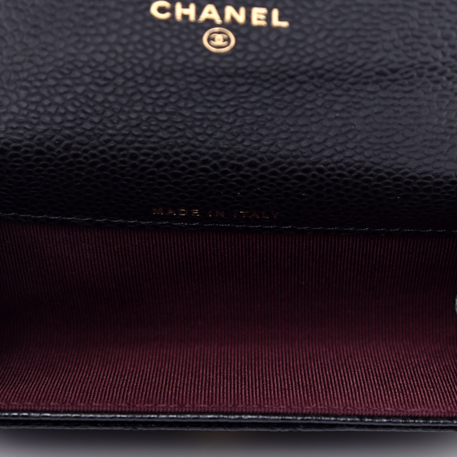 Chanel Caviar Quilted Flap Card Holder Black 5 of 8