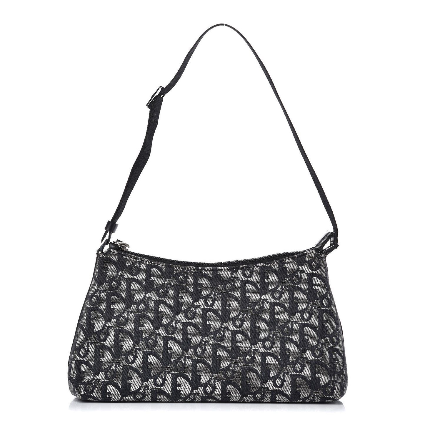 Monogram Shoulder Bag Pochette Black