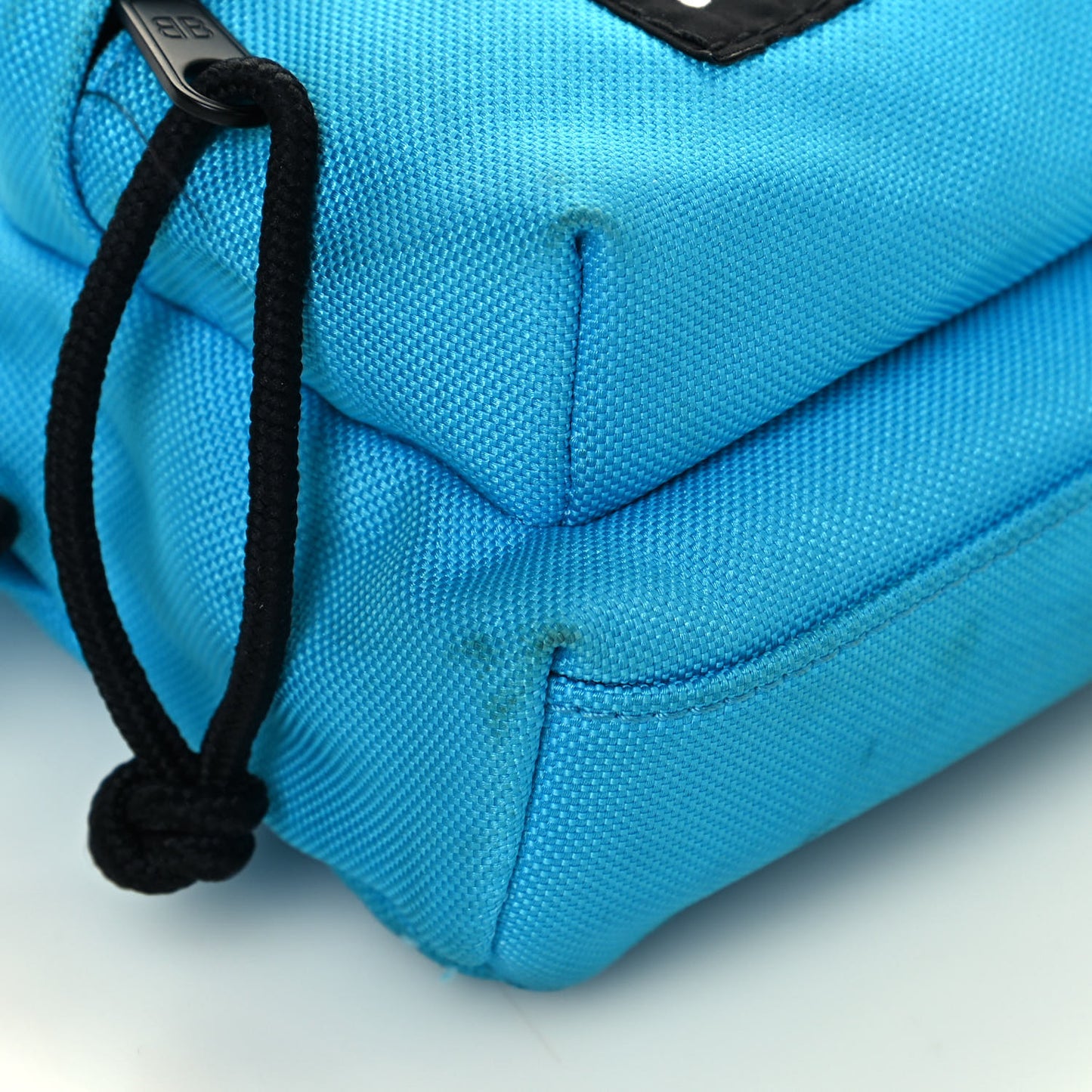 Recycled Casual Nylon Mini Oversized Backpack Cyclades Blue