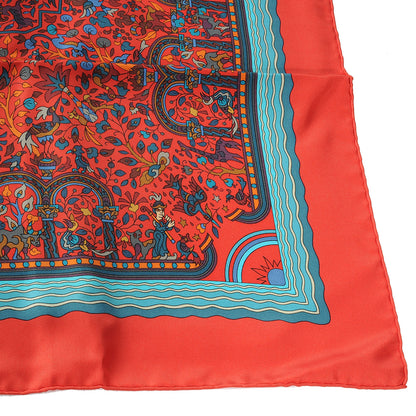 Hermes Silk Les Jardins D Armenie Scarf 90 7 of 8