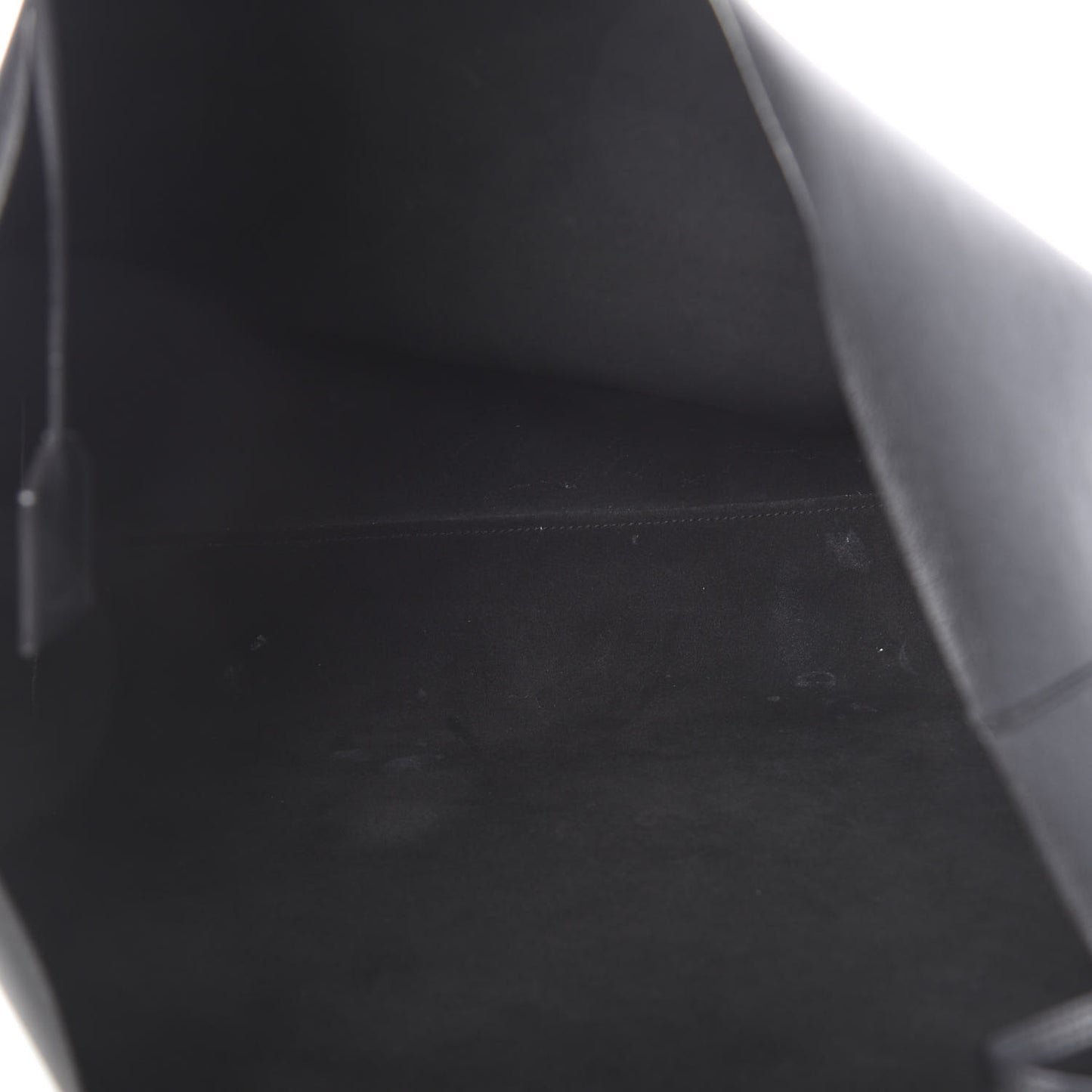 Calfskin Large Shopping Tote Black