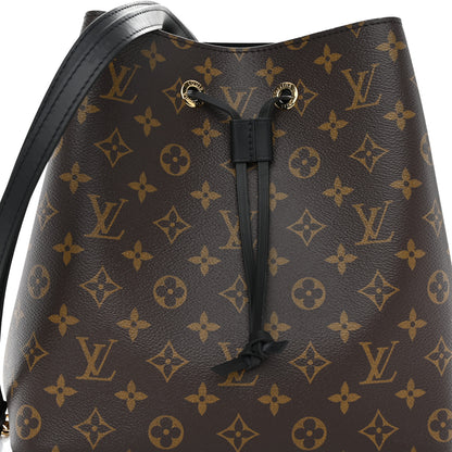 Louis Vuitton Monogram Neonoe MM Black 7 of 11