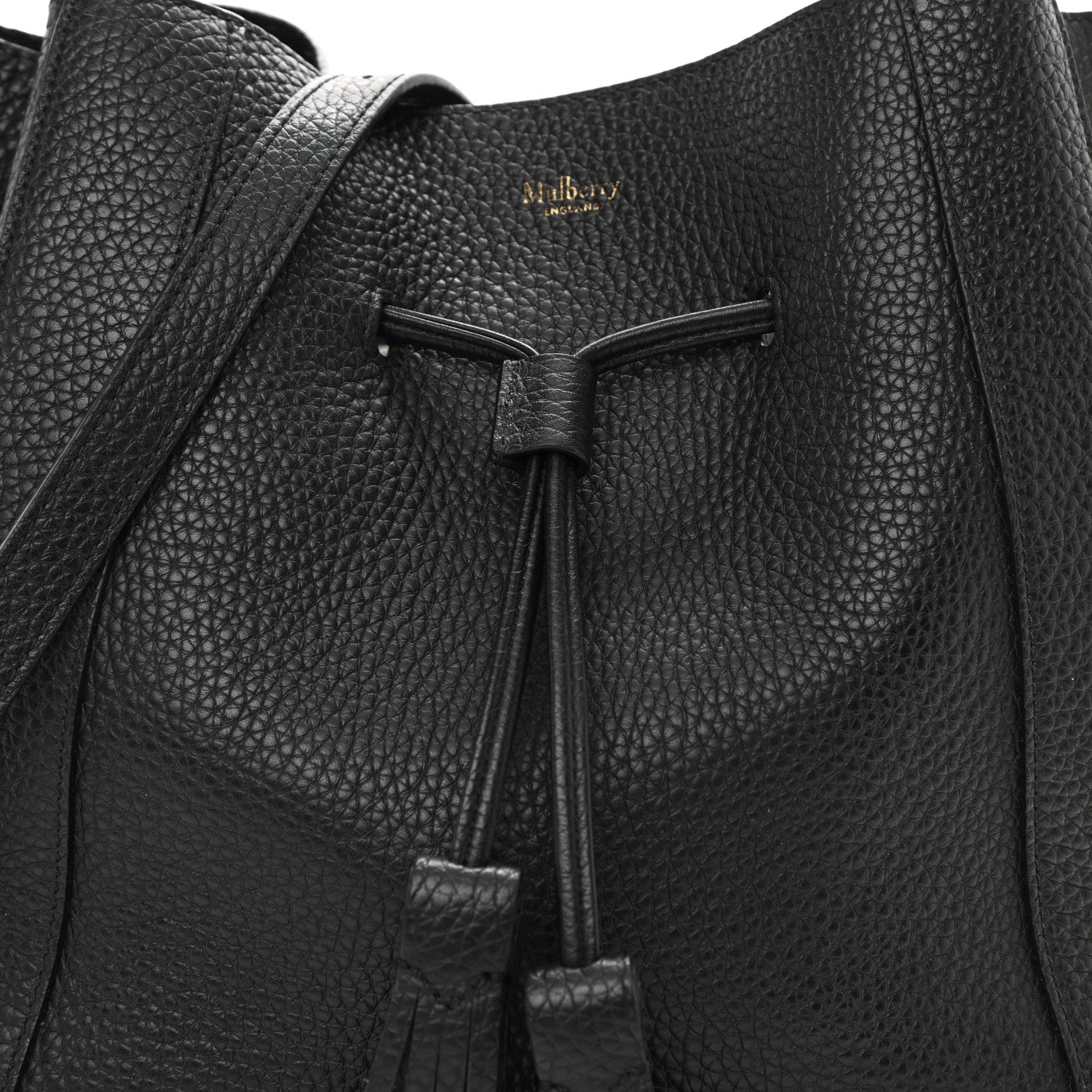 Mulberry Heavy Grain Calfskin Small Millie Tote Black 10 of 11