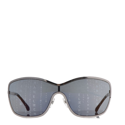 Chanel Shield Runway Sunglasses 71212 Silver 2 of 8