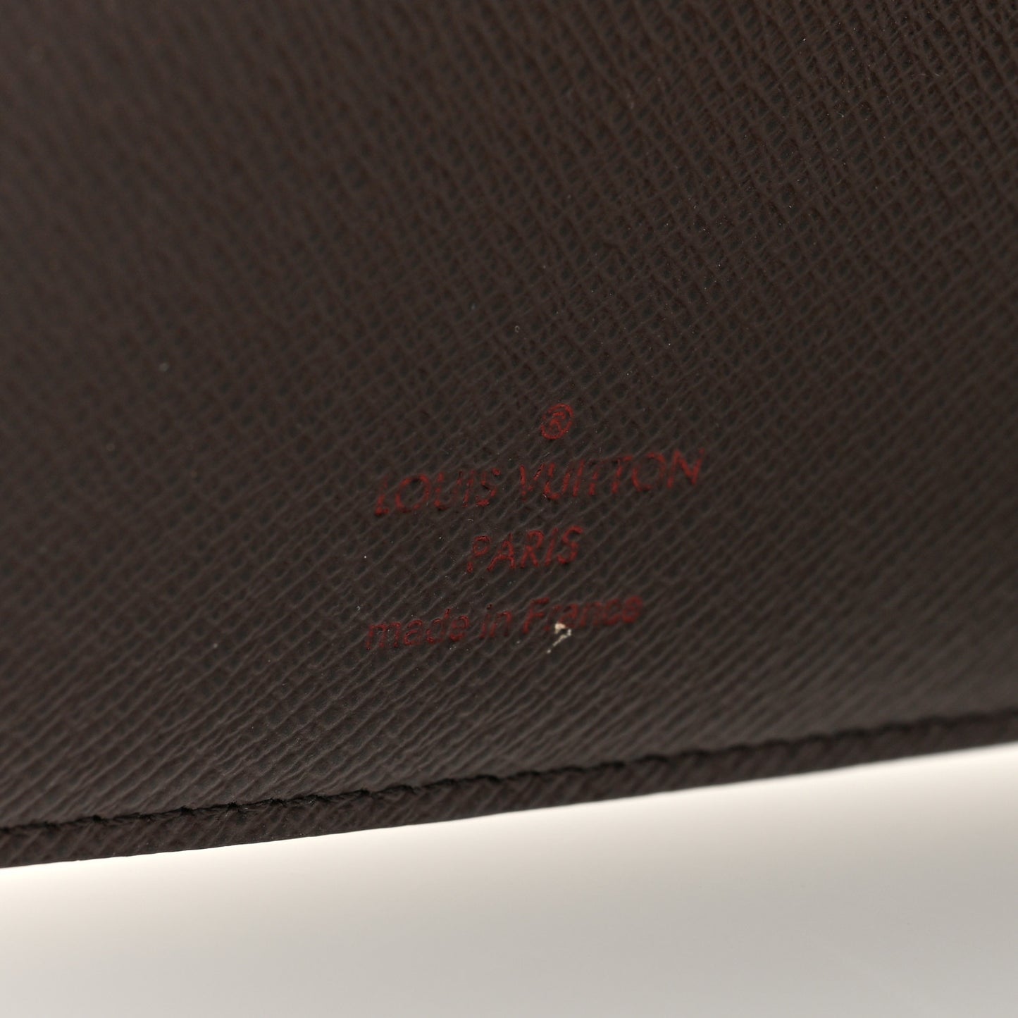 Damier Ebene Desk Agenda Cover