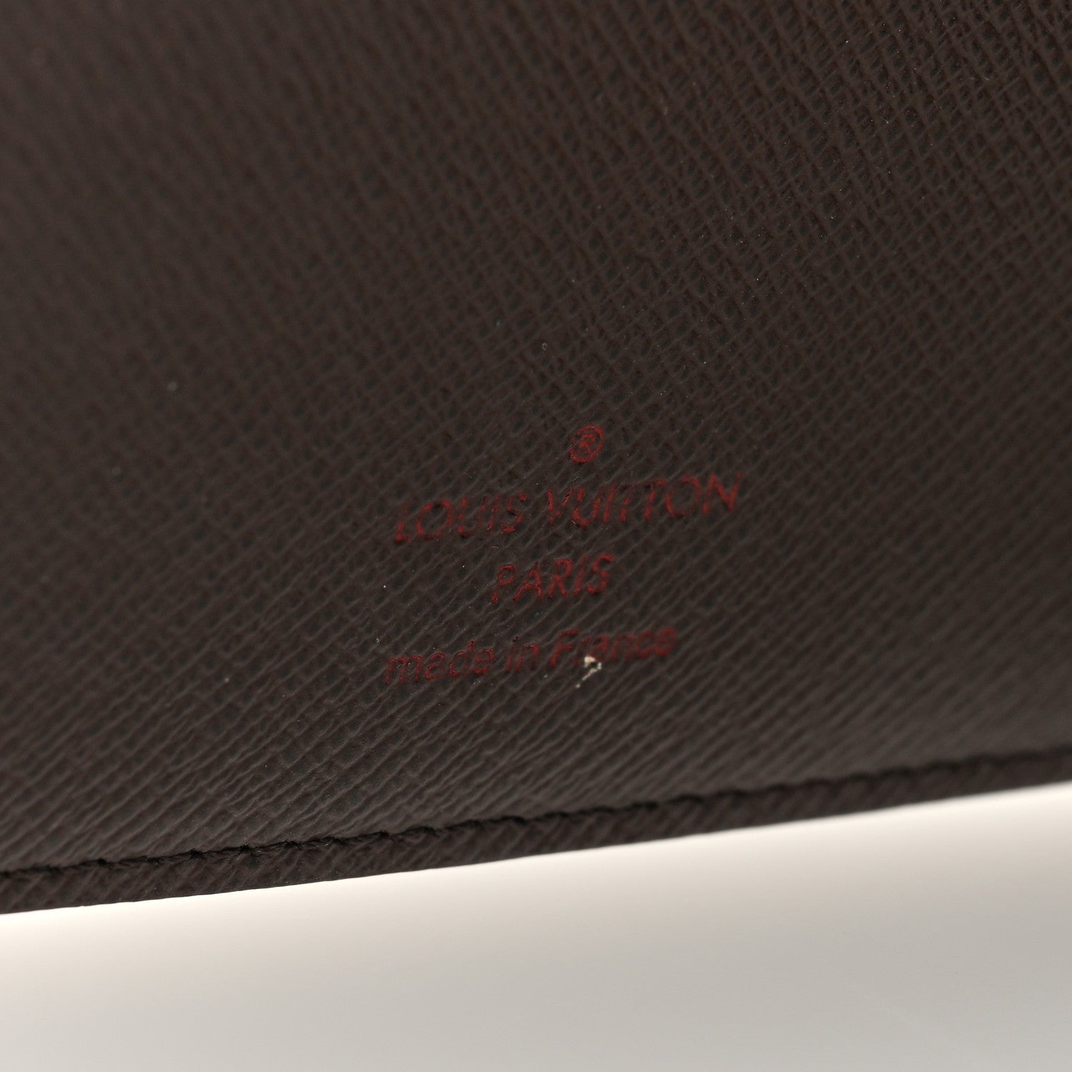 Louis Vuitton Damier Ebene Desk Agenda Cover 6 of 6