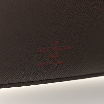 Louis Vuitton Damier Ebene Desk Agenda Cover 6 of 6