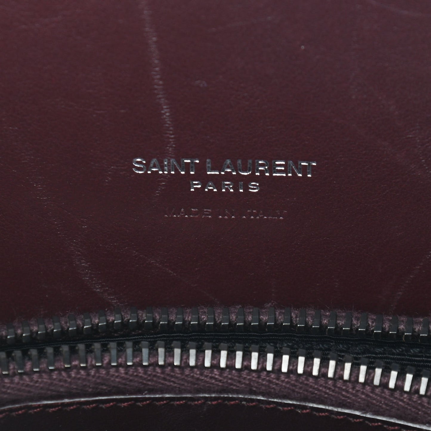 Grained Calfskin Small Classic Sac De Jour Amaranto