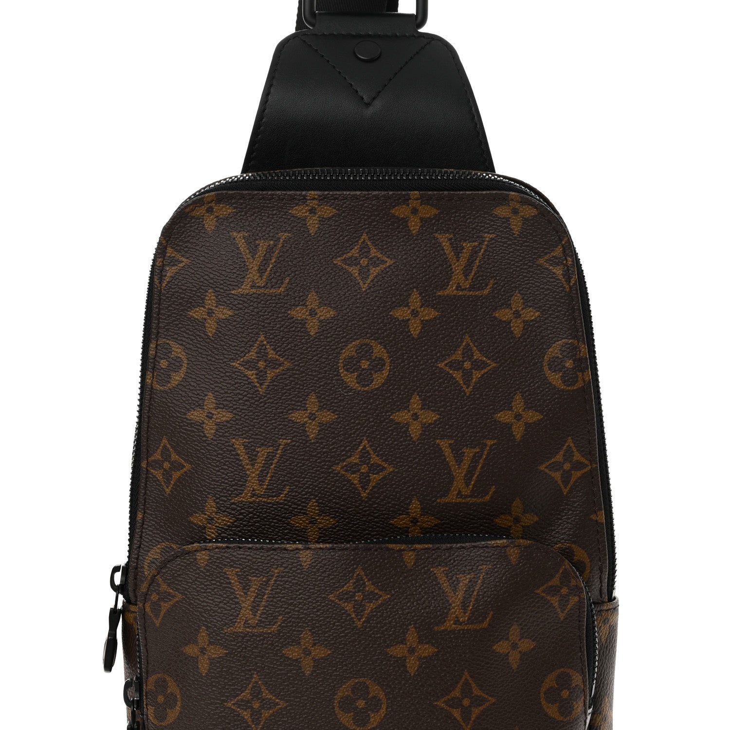 Louis Vuitton Monogram Macassar Avenue Sling Bag 7 of 12