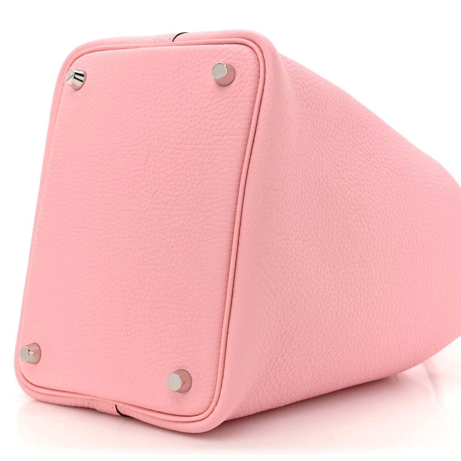 Hermes Taurillon Clemence Picotin Lock 18 PM Rose Sakura 9 of 11