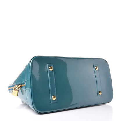 Louis Vuitton Vernis Alma GM Blue Galactic 4 of 8