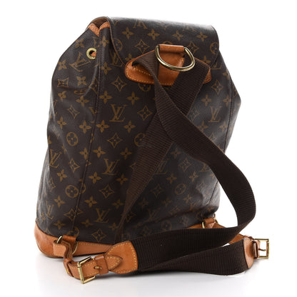 Louis Vuitton Monogram Montsouris GM Backpack 3 of 9