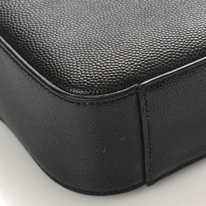 Saint Laurent Grain De Poudre Small Classic Monogram Camera Bag Black 7 of 8