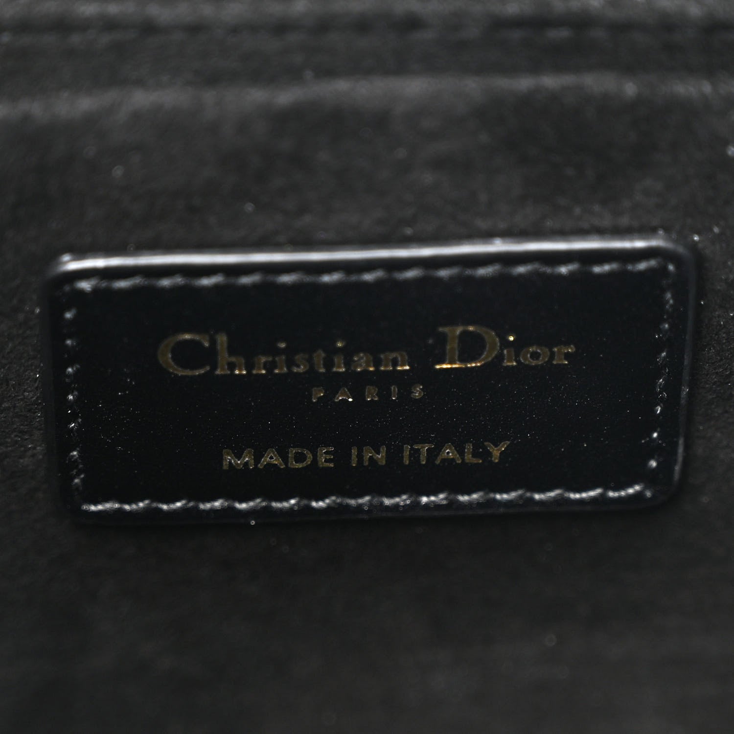 Christian Dior Calfskin Cannage Small The Lady 95.22 Black 6 of 12