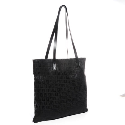 Fendi Zucchino Shopping Tote Black 3 of 7