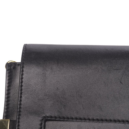 Chloe Lambskin Medium Elle Chain Clutch Black 13 of 13
